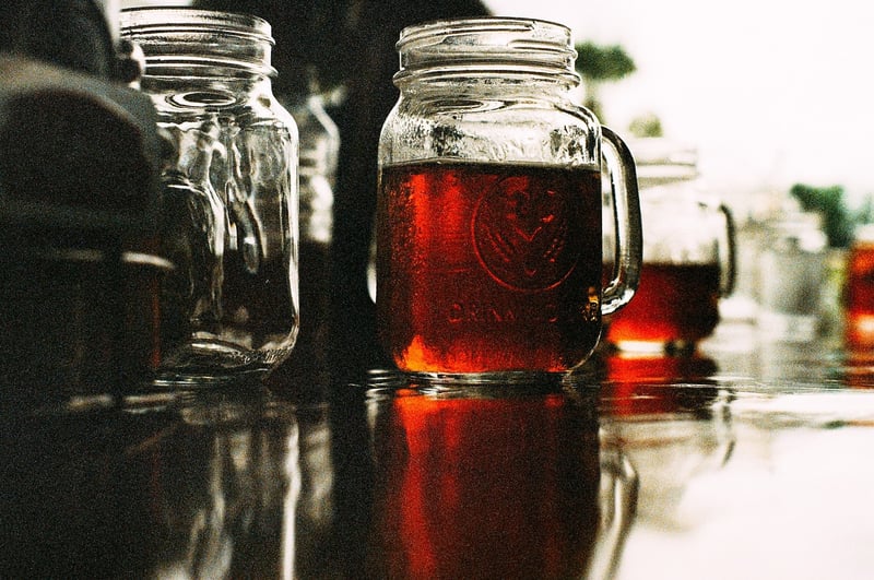 Hand-Painted Mason Jars